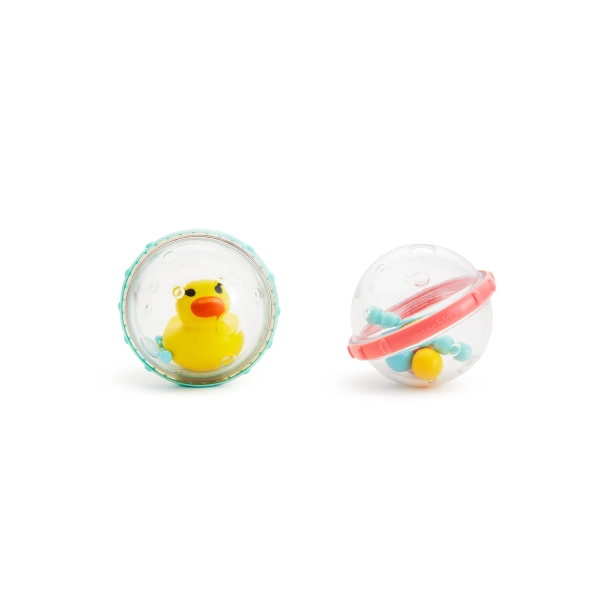 Munchkin® Float & Play Bubbles™ Baby and Toddler Rattle Bath Toy, Unisex, 2 Pack - Walmart.com