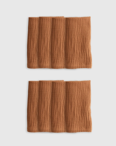 Organic Airy Gauze Napkins (Set of 8)