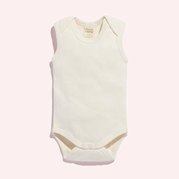 Singlet Bodysuit - Natural | Natural / 0-3 Months (000)