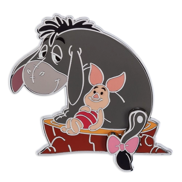 Eeyore and Piglet Swivel Pin – Winnie the Pooh | Disney Store