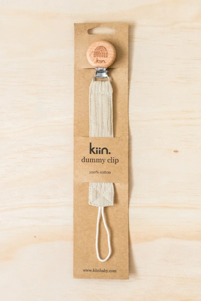Kiin Cotton Dummy Clip | Oat