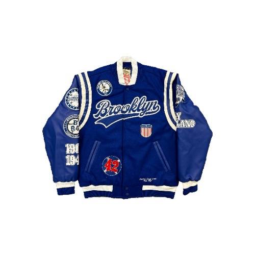 BROOKLYN ROYAL GIANTS VARSITY JACKET (ROYAL) | M / ROYAL