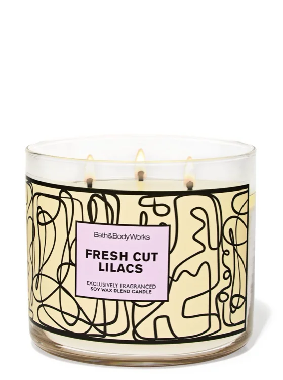 Fresh Cut Lilacs 3-Wick Candle – Bath & Body Works: Body Care & Home Fragrances You'll Love | Bath & Body Works