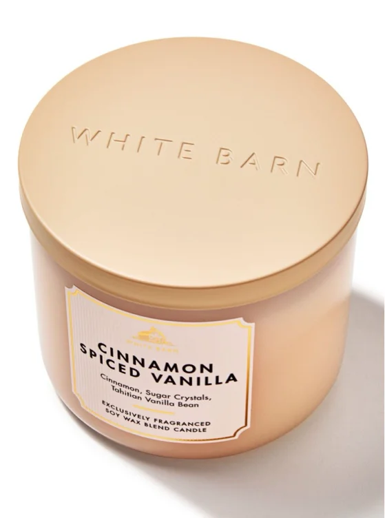 Cinnamon Spiced Vanilla 3-Wick Candle – Bath & Body Works: Body Care & Home Fragrances You'll Love | Bath & Body Works