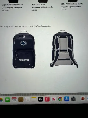 Nike Penn State Nittany Lions Utility Speed Logo Backpack