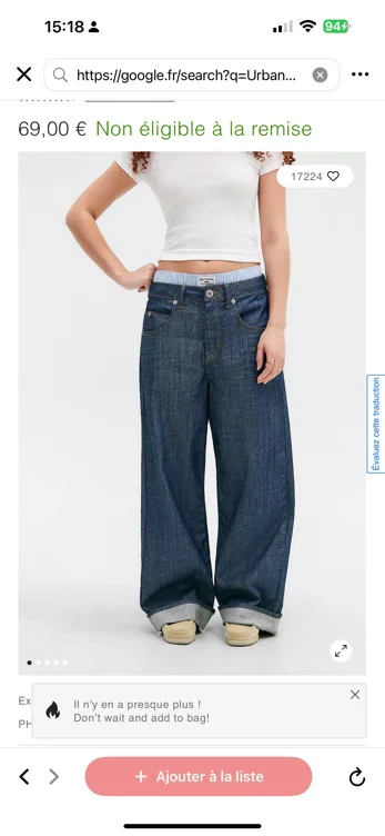 Jeans baggy bruts Jaya BDG