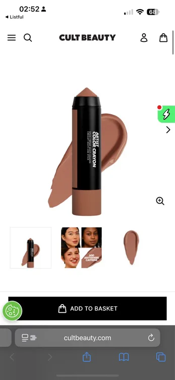 MAKE UP FOR EVER Artist Color Crayon 7g (Various Shades)
