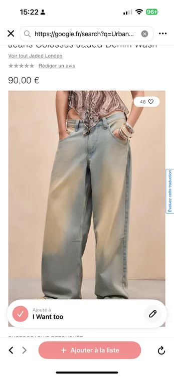 Jeans Colossus Jaded Denim Wash