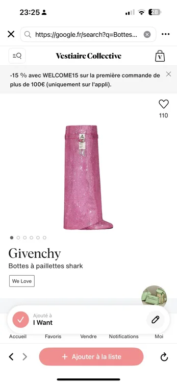 Bottes à paillettes Shark