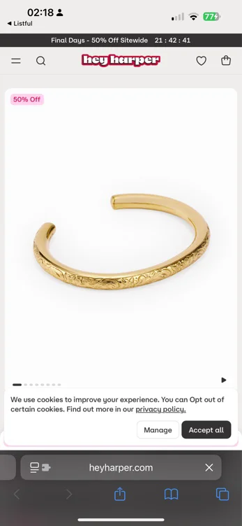 Hey Harper Official Site | The Original Waterproof Jewelry Brand