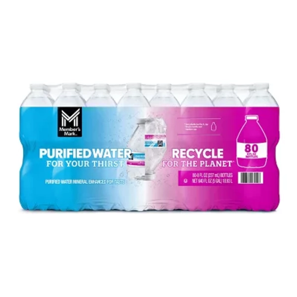 Mini Water Bottles (80 Pack)