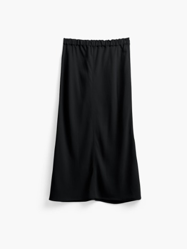 Women's Swift Satin Reversible Skirt - Black | Black / XS