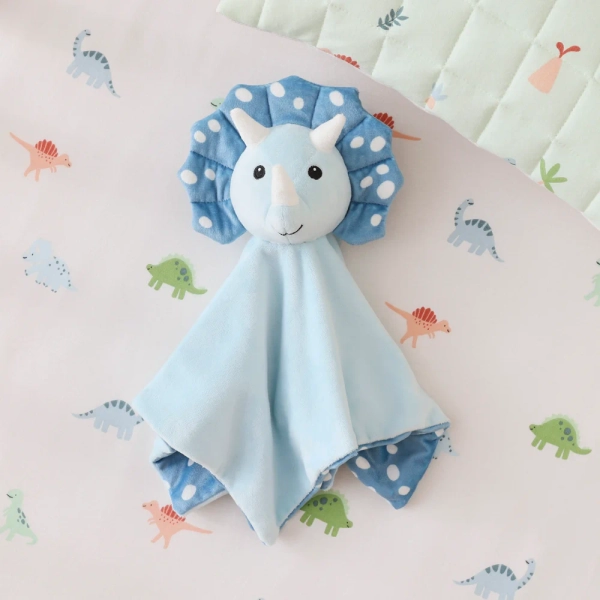 Adairs Kids - Little Dinosaur Soft Blue Comforter | Adairs