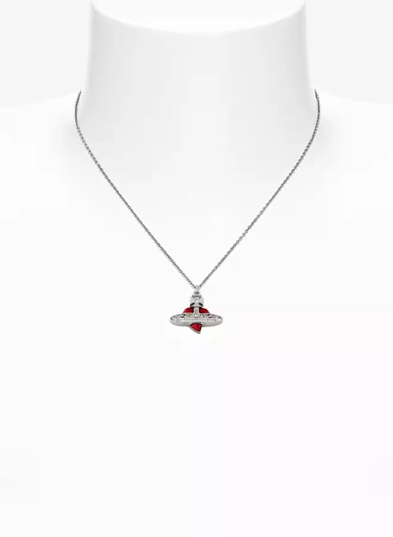 Vivienne Westwood - Nuovo ciondolo a cuore di strass | Acquista online su rinascente.it
