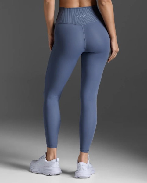 Ribbed Hi-Rise Compression Tights