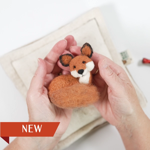 Fox Needle Felting Kit - Bear Creek Felting