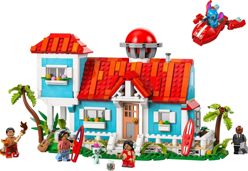 La maison sur la plage de Lilo et Stitch 43268 | Disney™ | Boutique LEGO® officielle FR 