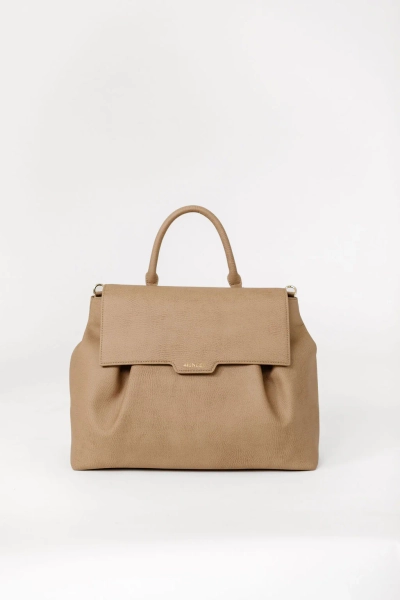 Soho Luxe Convertible Bag | Tan