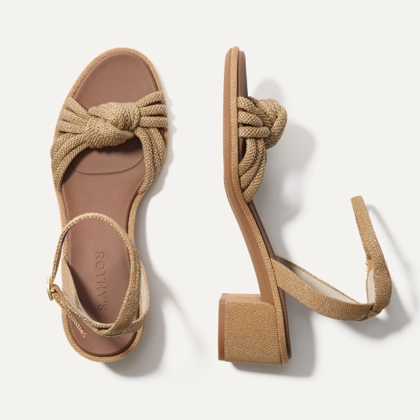 The Knot Sandal - Golden Sun | Golden Sun / 10