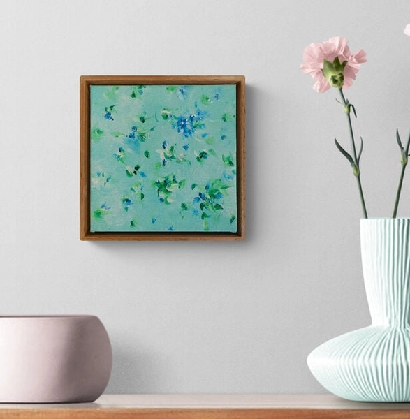 Quiet Green Gently Growing by Katherine Spiller