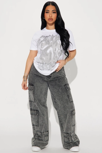 Resilience Chrome Graphic Tee - White
