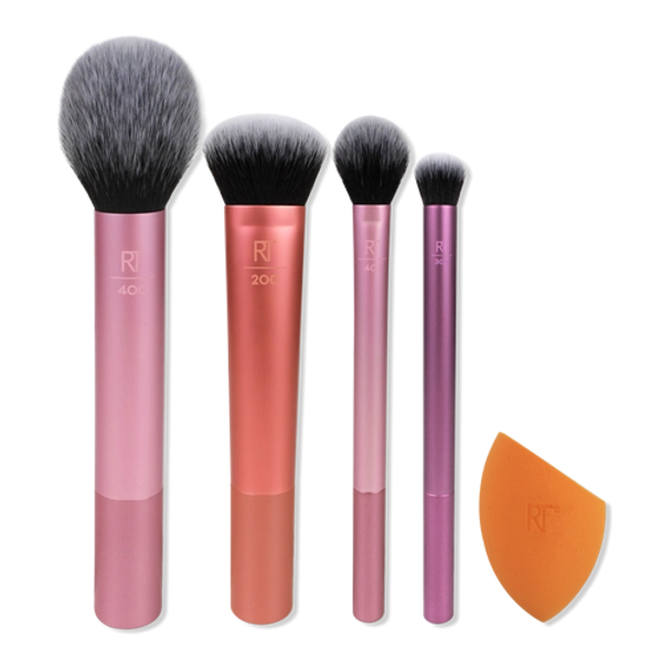  Everyday Essentials Makeup Brush & Sponge Set - Real Techniques | Ulta Beauty