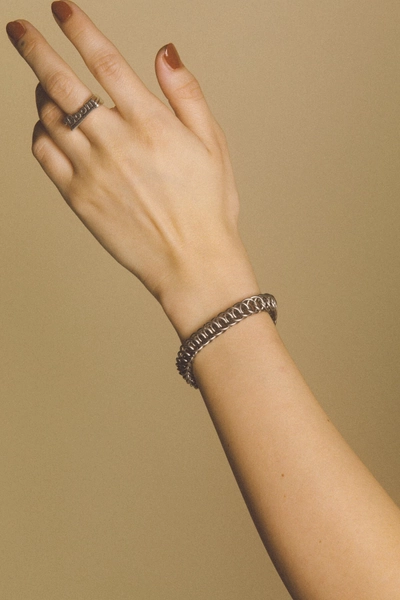snub bracelet — cotte de mailles
