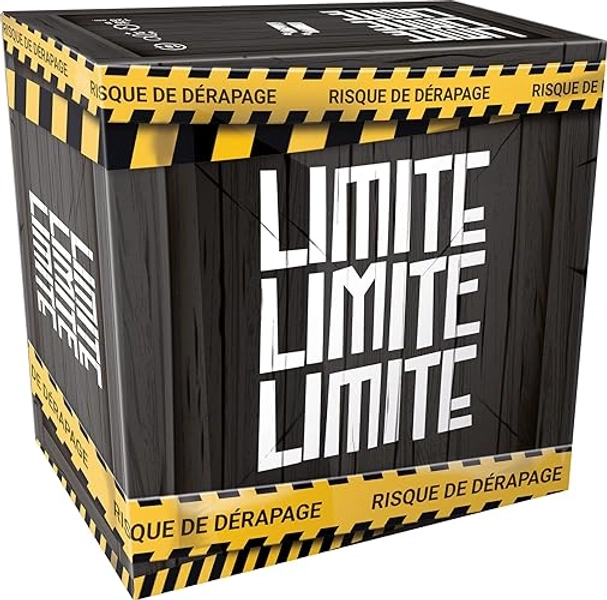 Limite Limite - Nouvelle Edition - L’Extension Trash du Jeu Culte de Soirée - Jeu de Société pour Adultes - Anniversaires, Soirées, Vacances, Cadeau - Humour Noir - Limite Limite Limite - Nouvelle Édition