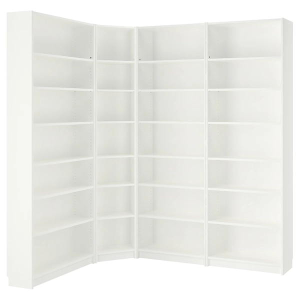 BILLY Bookcase - white 84 5/8/53 1/8x11x93 1/4 "