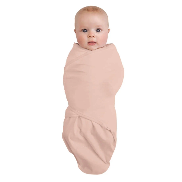 Baby Studio Bamboo Viscose Swaddle Wrap | Dusty Pink / 0-3m