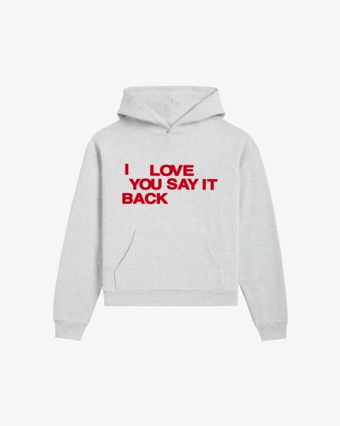 Ways To Say ILY Hoodie | Heather Grey / XL