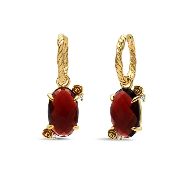 Rose Marie Charm Earrings | Default Title