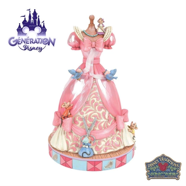 Figurine robe de Cendrillon musicale by Jim Shore