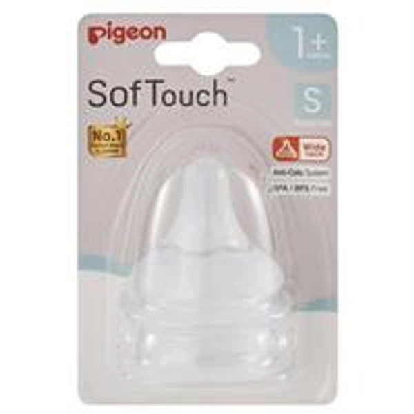 Pigeon SofTouch Teat S 2 Pack