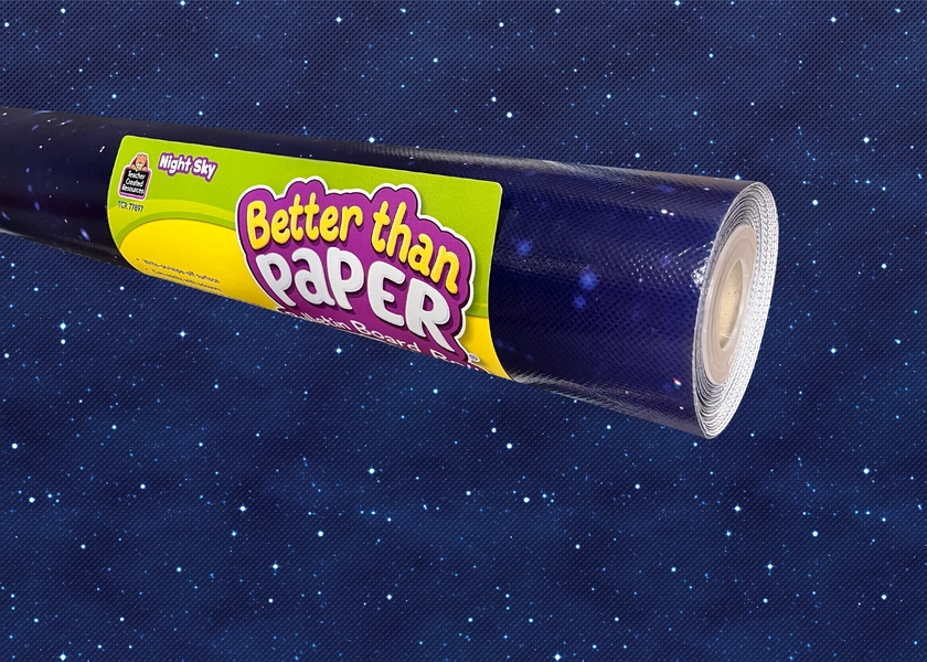 Night Sky Better Than Paper Bulletin Board Roll