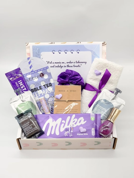 Teenage Girl Spa Gift, Gift for Teenage Girl, Pamper Box, Bubble Tea, Birthday Girl, Exam Treat, Sweet 16th, 18th Birthday, Sleepover Party - Etsy UK