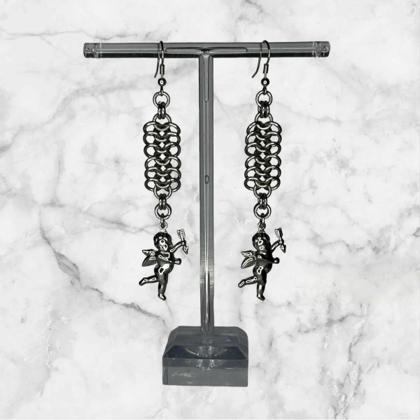 Cherub earrings