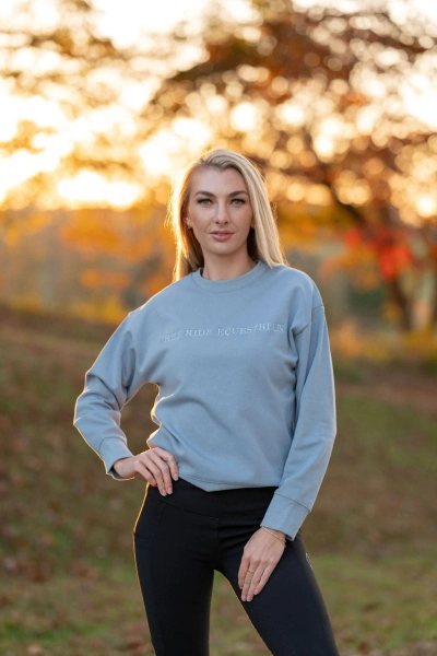Plush Crew Neck Sweatshirt