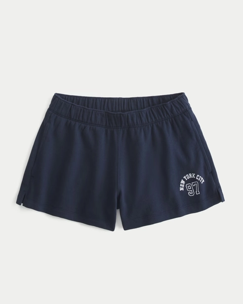 Adjustable-Rise Fleece Shorts