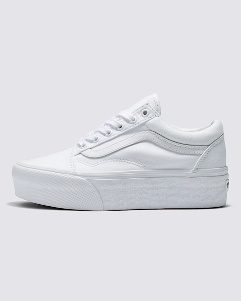 Vans | Old Skool Stackform True White Shoe | Vans