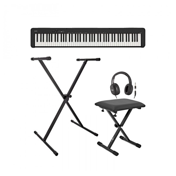 Casio CDP S110 Pianino cyfrowe X Frame Package, czarny | Gear4music