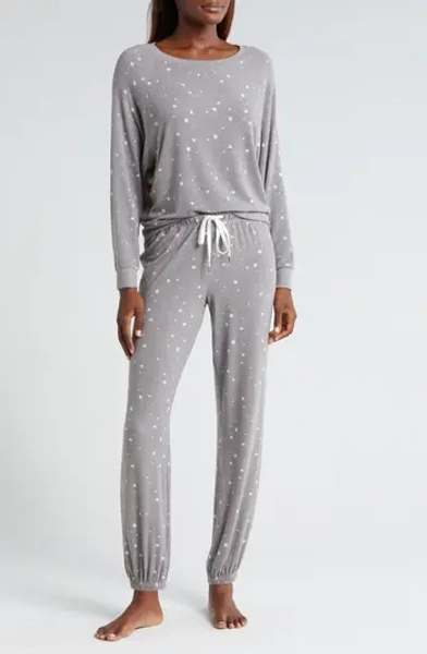 Honeydew Intimates Star Seeker Brushed Jersey Pajamas | Nordstrom