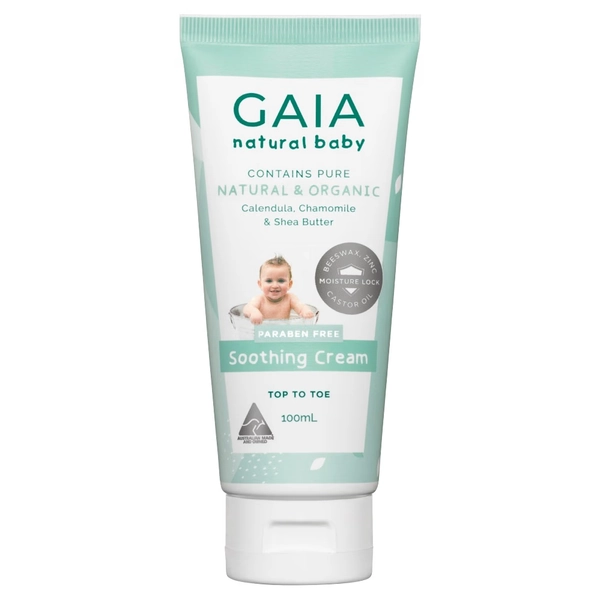 Gaia Baby Soothing Cream 100Ml | Skincare | Baby Bunting AU