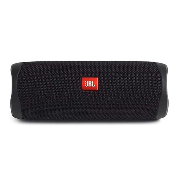 JBL FLIP 5, Waterproof Portable Bluetooth Speaker, Black, Small - Flip 5 - Black