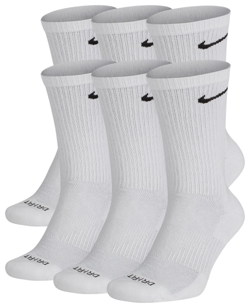 Nike 6 Pack Everyday Plus Cushioned Socks 