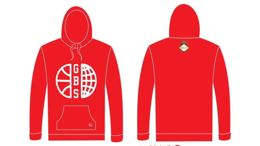 2K24 Get Buckets Olympic Rank Up Hoodie Red