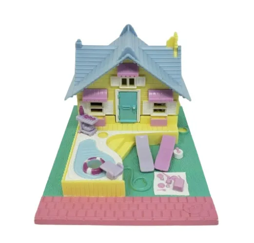 Vintage Polly Pocket Compacts / Cottages  