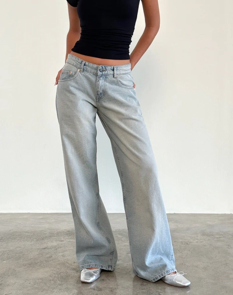 motel rocks baggy low rise jeans 🧸🧸