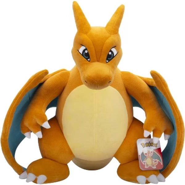 Pokemon 24" Large Charizard Jumbo Plush - Charmander Evolution - Premium Quality Soft Giant Stuffed Animal Toy for Kids, Boys, Girls & Fans