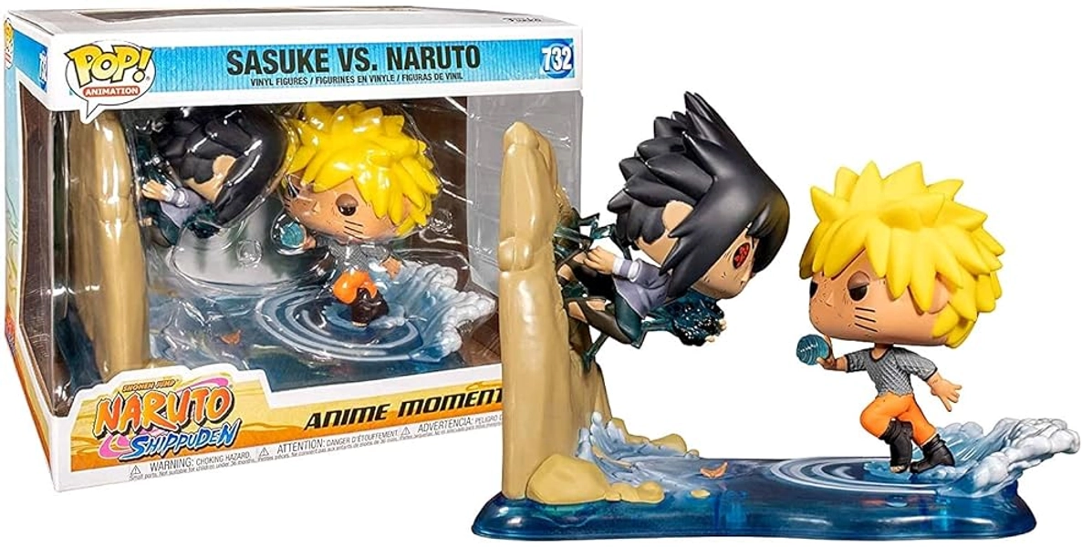 Funko Pop! Naruto Shippuden Naruto Vs Sasuke Exclusive Anime Moments